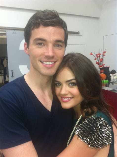 Ian harding and lucy hale dating in real life